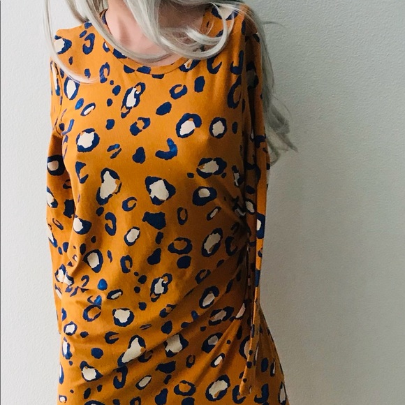 3.1 PHILLIP LIM x Target Ruched LEOPARD Dress  M - Picture 6 of 15